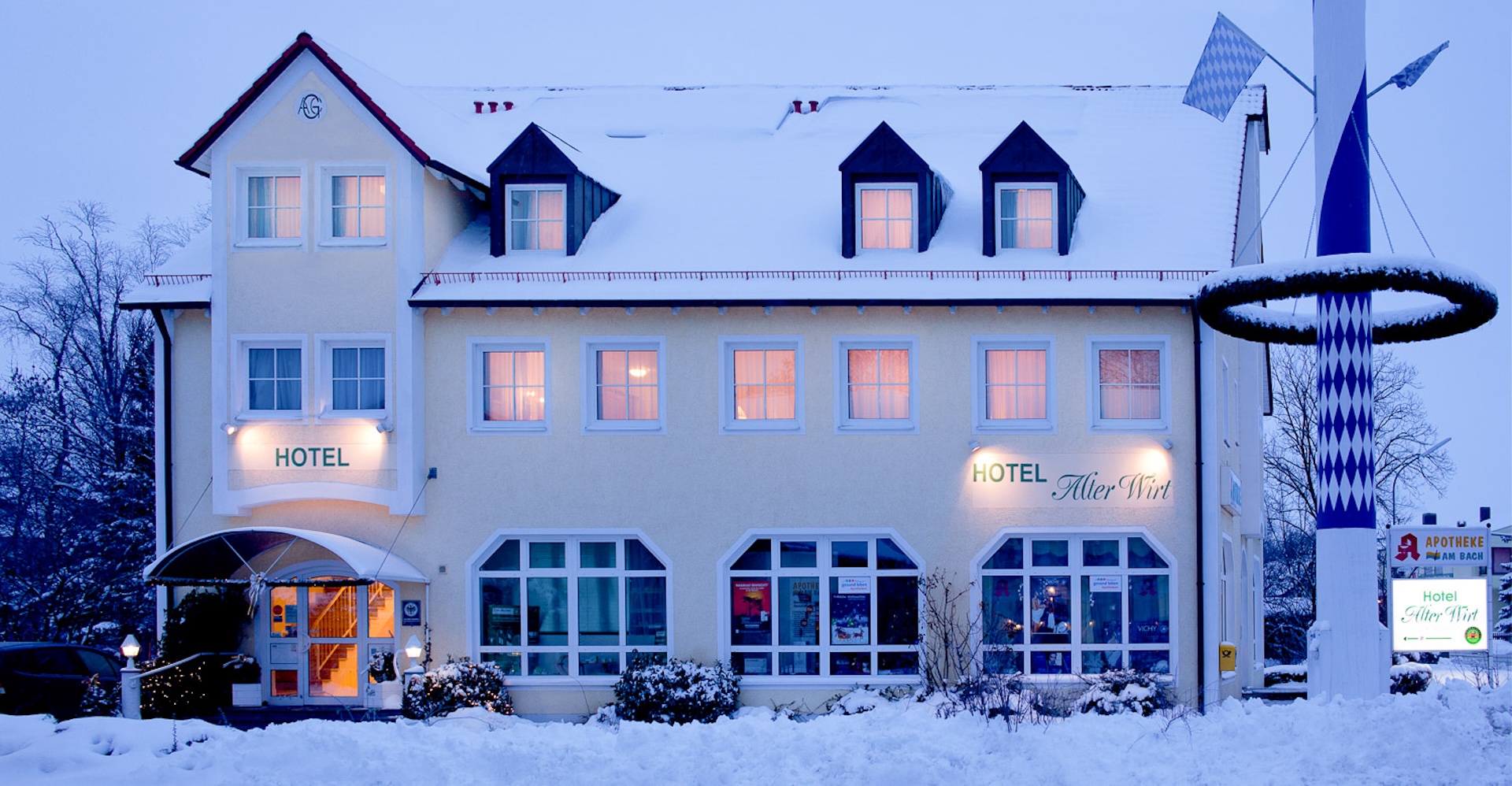Hotel Alter Wirt im Winter