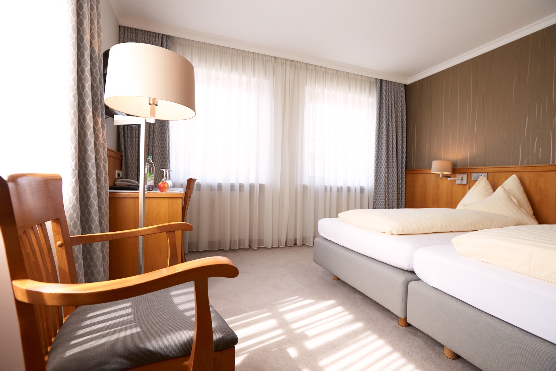 Doppelzimmer mit bis zu 23 Quadratmeter